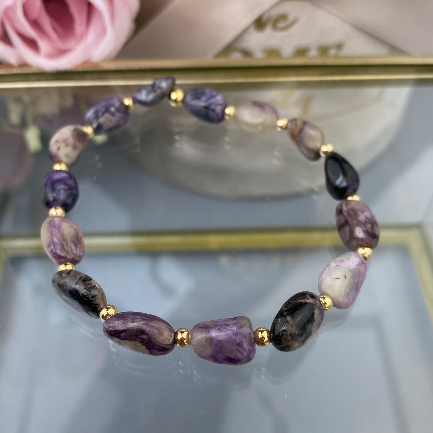 Charoite bracelet (Charoite)