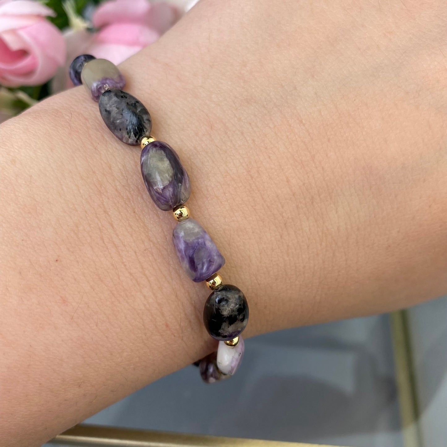 Charoite bracelet (Charoite)