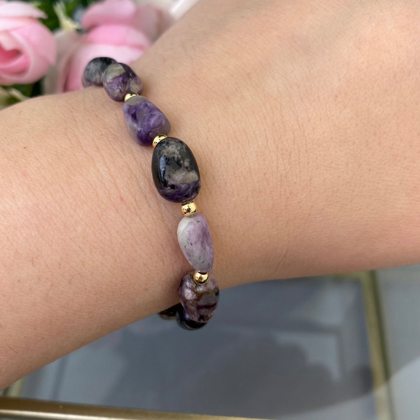 Charoite bracelet (Charoite)