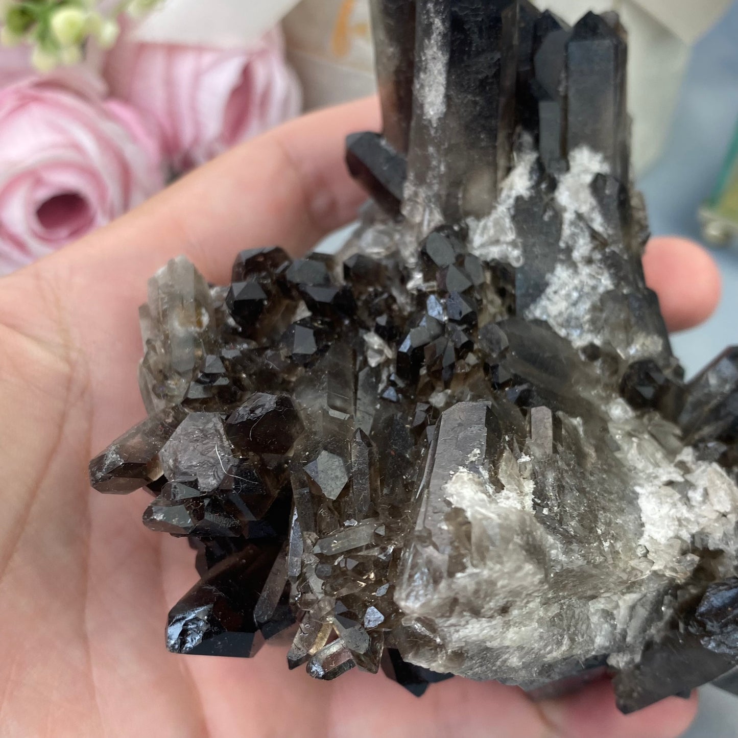 Smoky Quartz (Raugh -Topaz 546g.