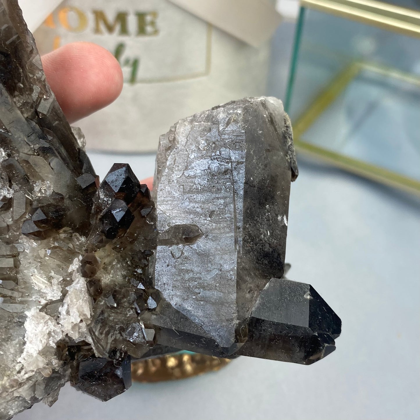 Smoky Quartz (Raugh -Topaz 546g.