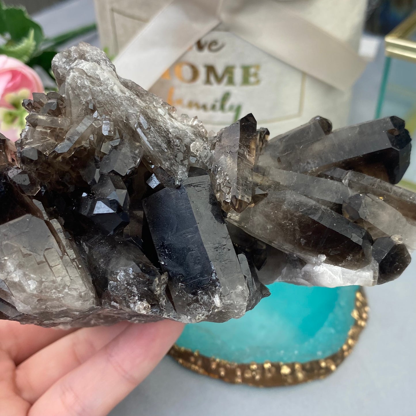 Smoky Quartz (Raugh -Topaz 546g.