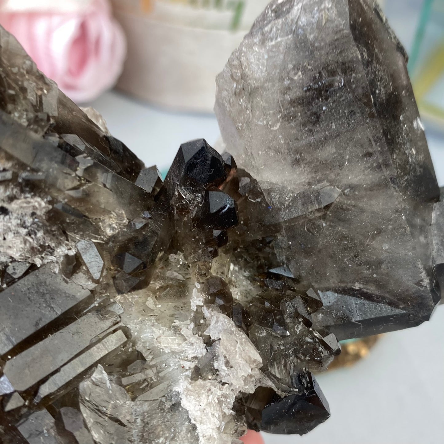 Smoky Quartz (Raugh -Topaz 546g.