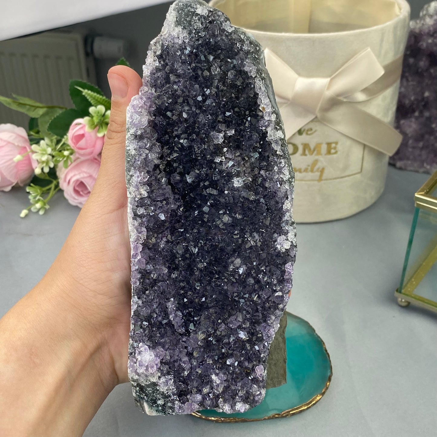 Amethyst druse (Amethyst 1108g.)