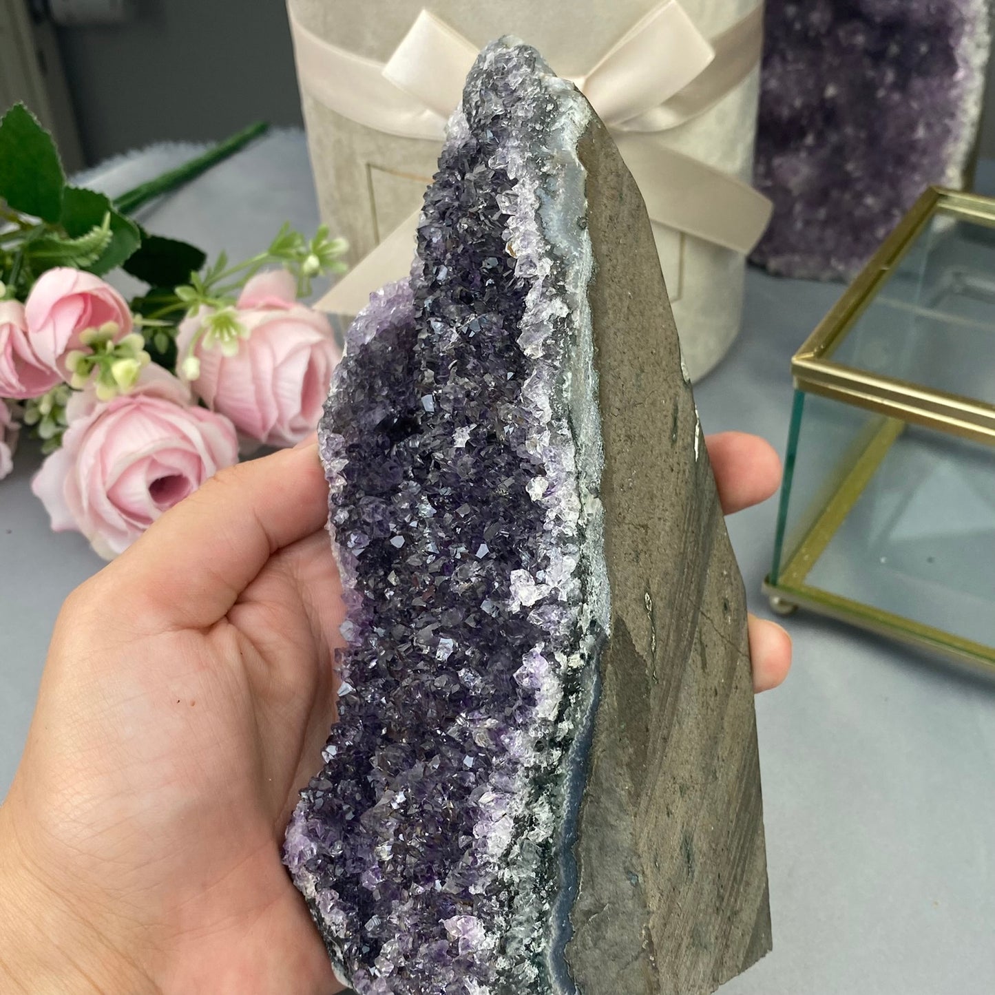 Amethyst druse (Amethyst 1108g.)