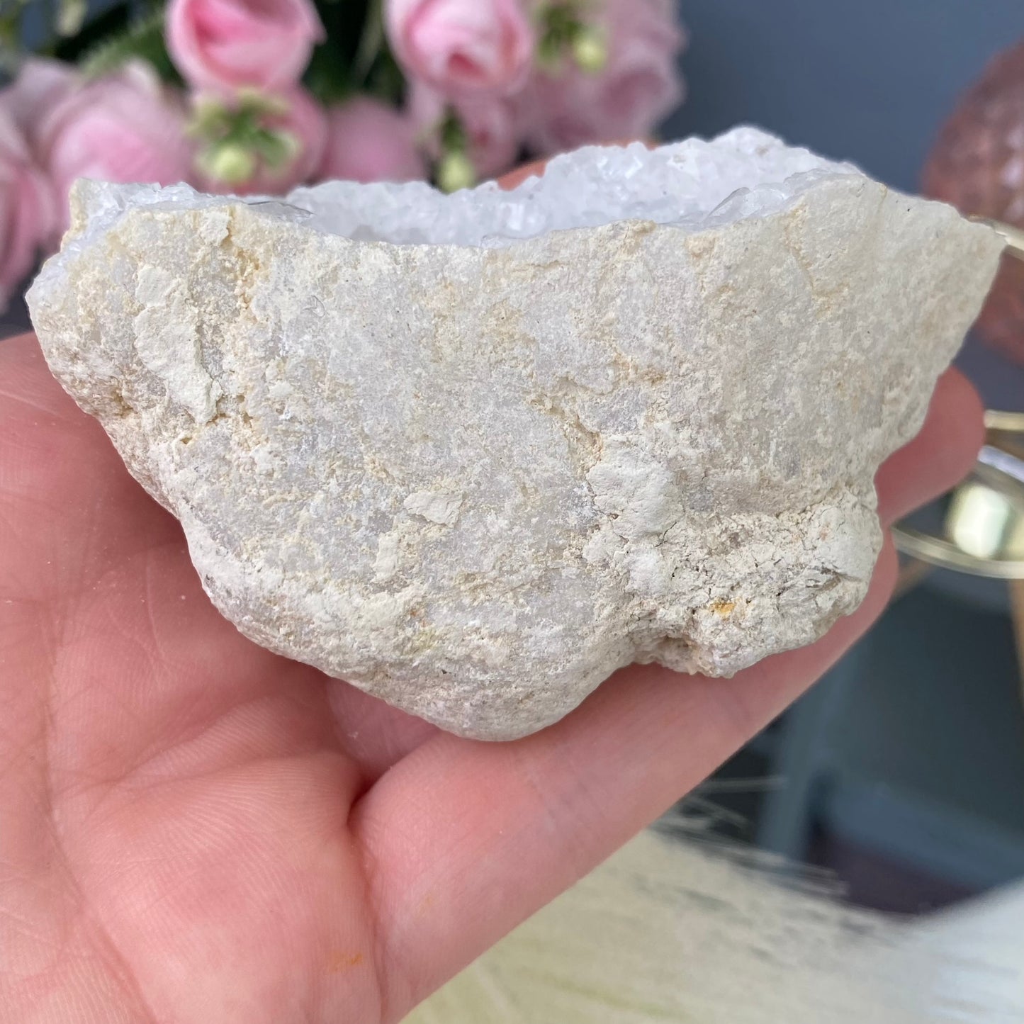 Quartz geode (Quartz 159g.)