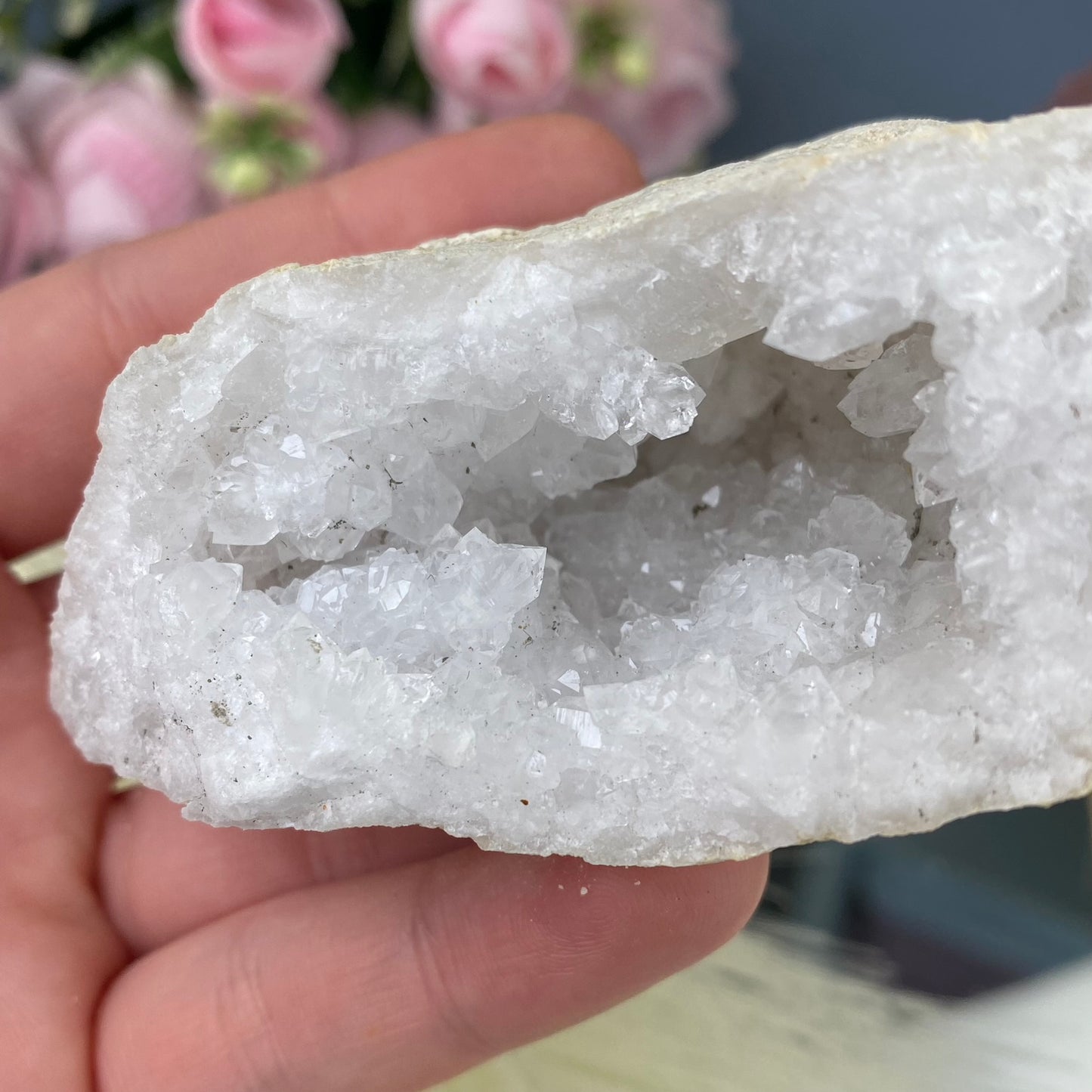 Quartz geode (Quartz 159g.)