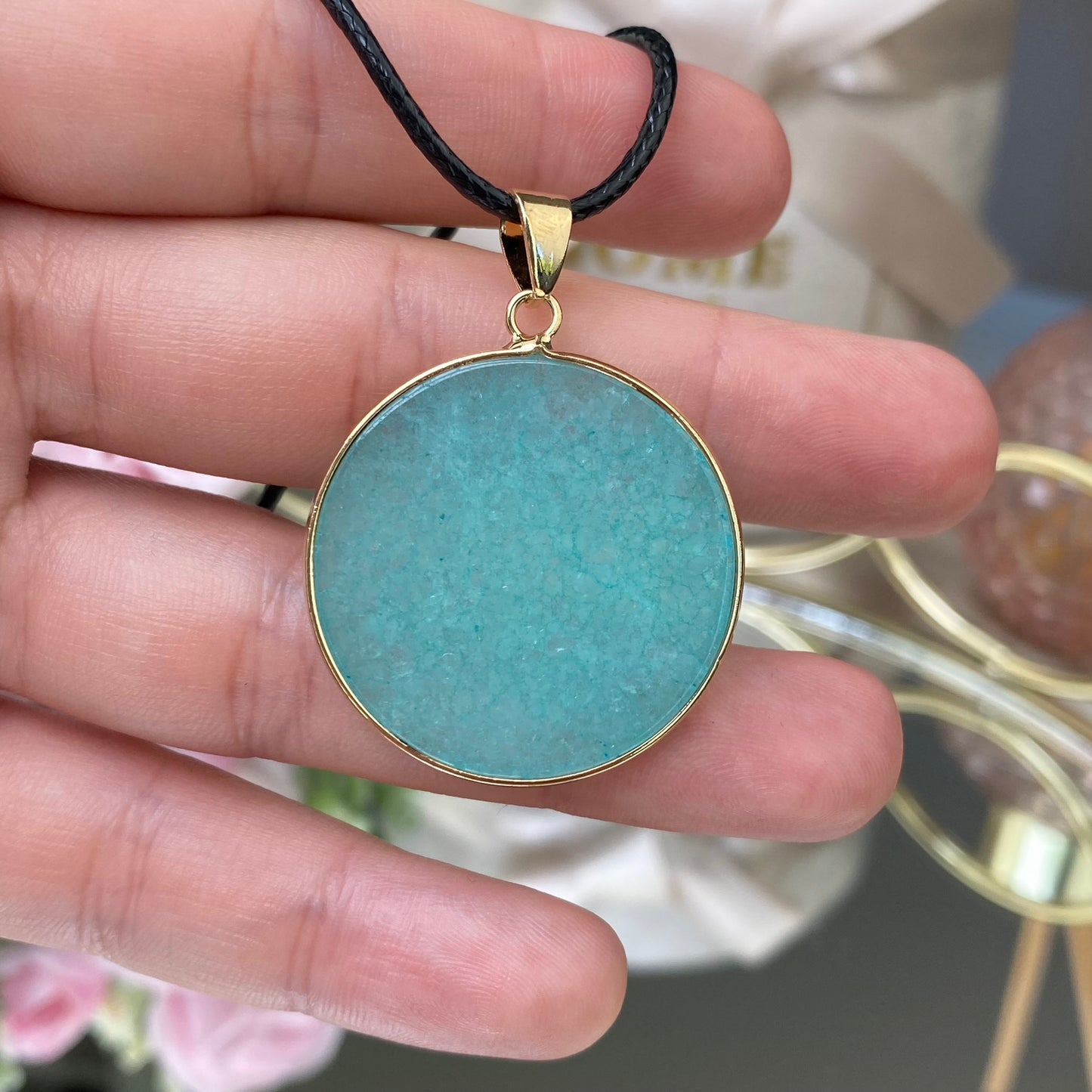 Amazonite pendant (Amazonite)