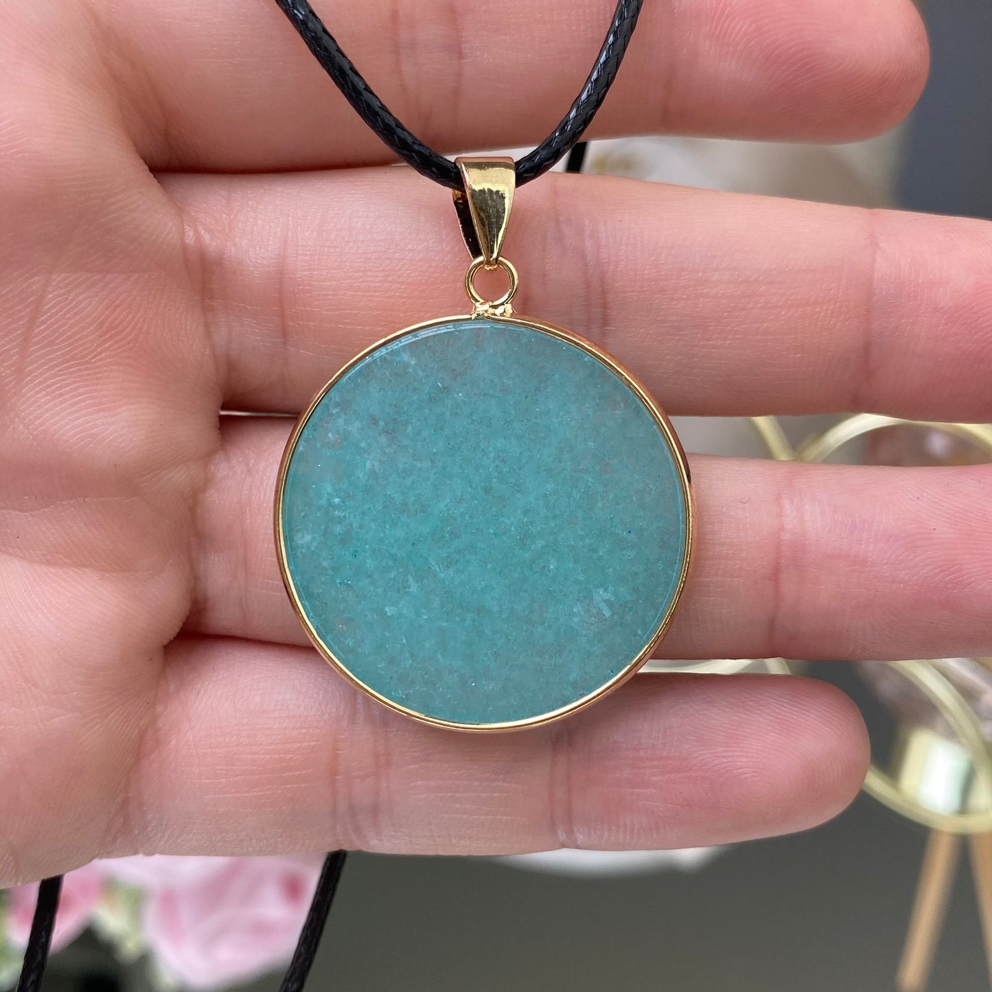 Amazonite pendant (Amazonite)