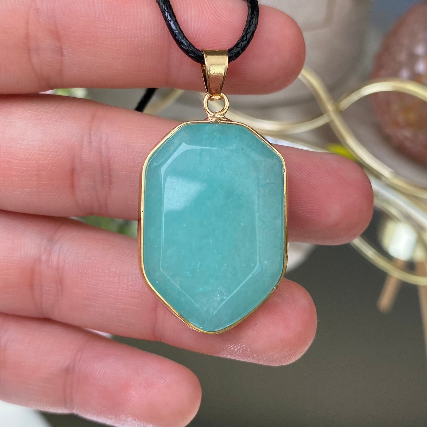 Amazonite pendant (Amazonite)