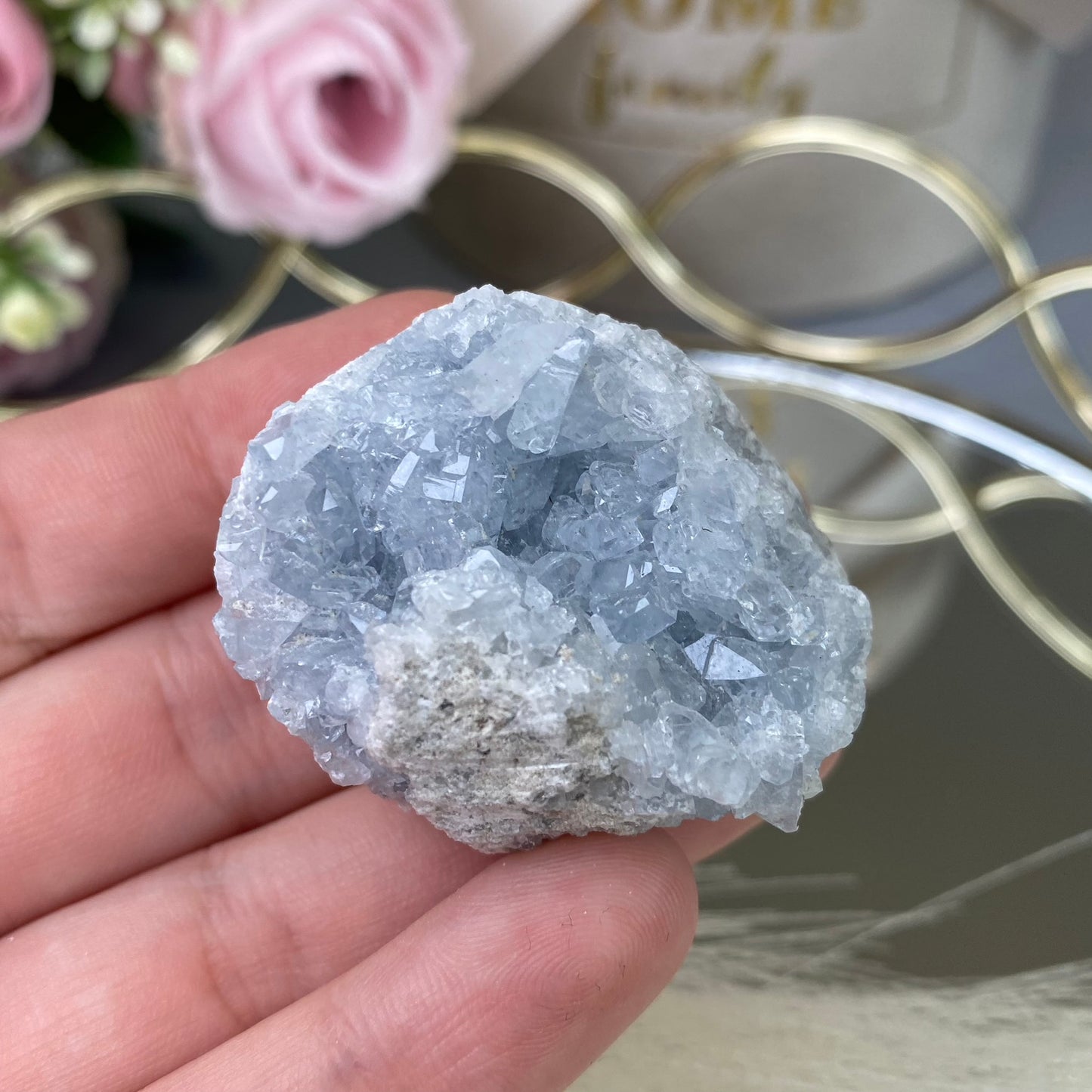 Celestine /Celestite (Madagascar) 69g.