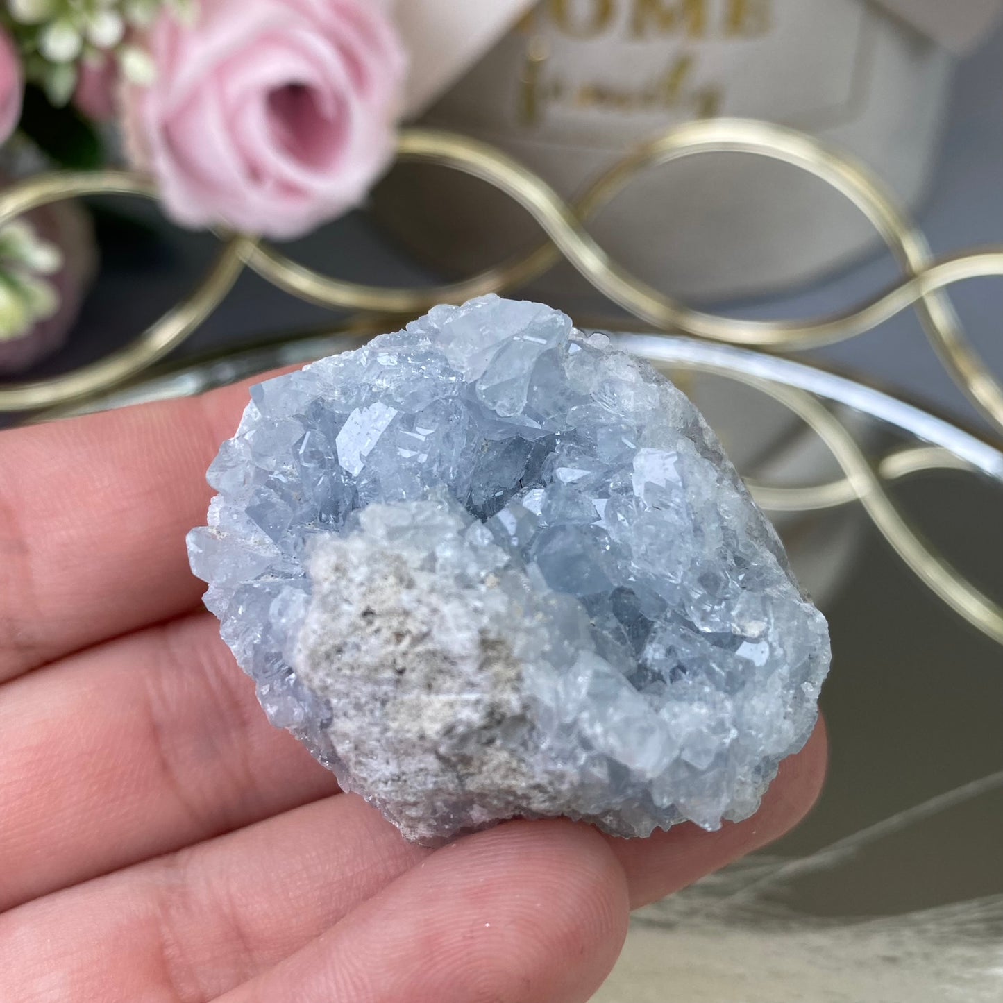 Celestine /Celestite (Madagascar) 69g.