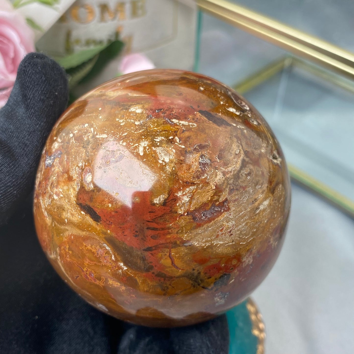 Petrified Wood (Sphere 505g., 6.2cm)