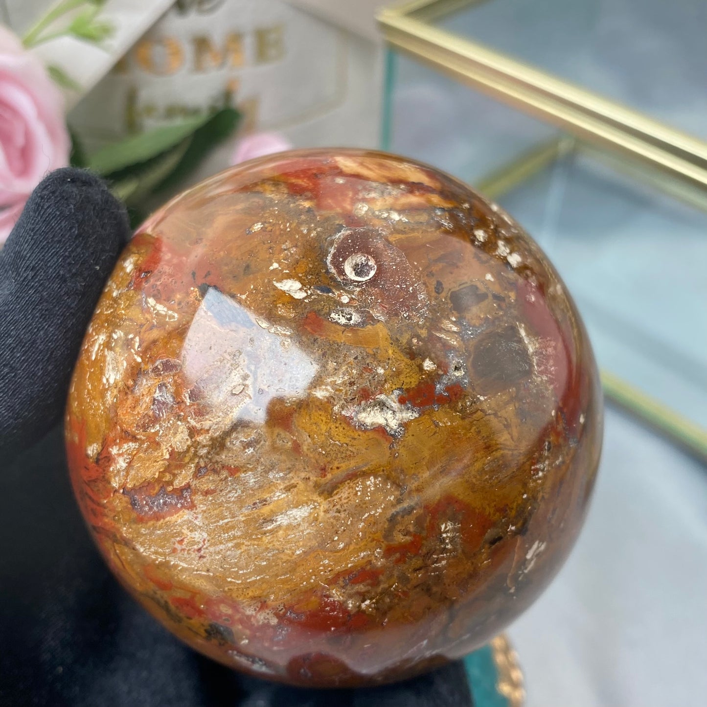 Petrified Wood (Sphere 505g., 6.2cm)