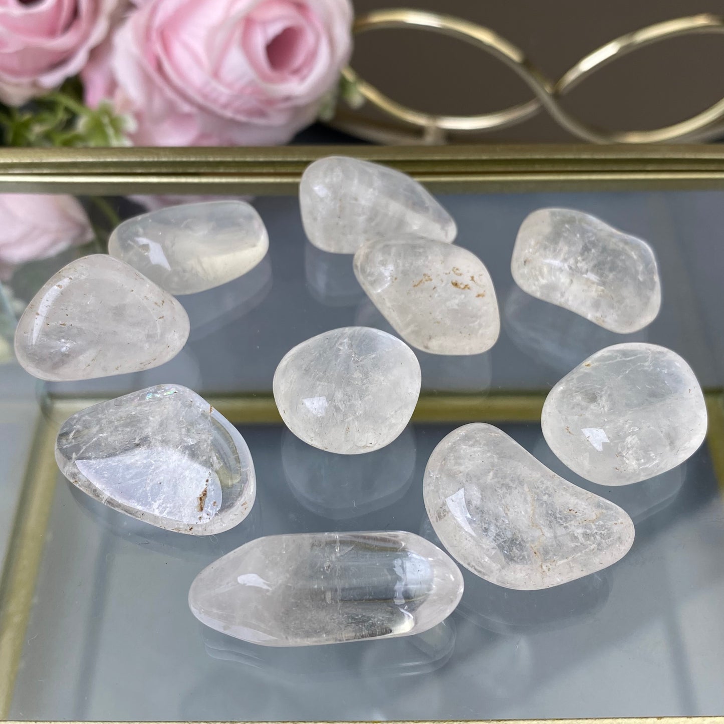 Natural polished Clear Quartz (1pc.)