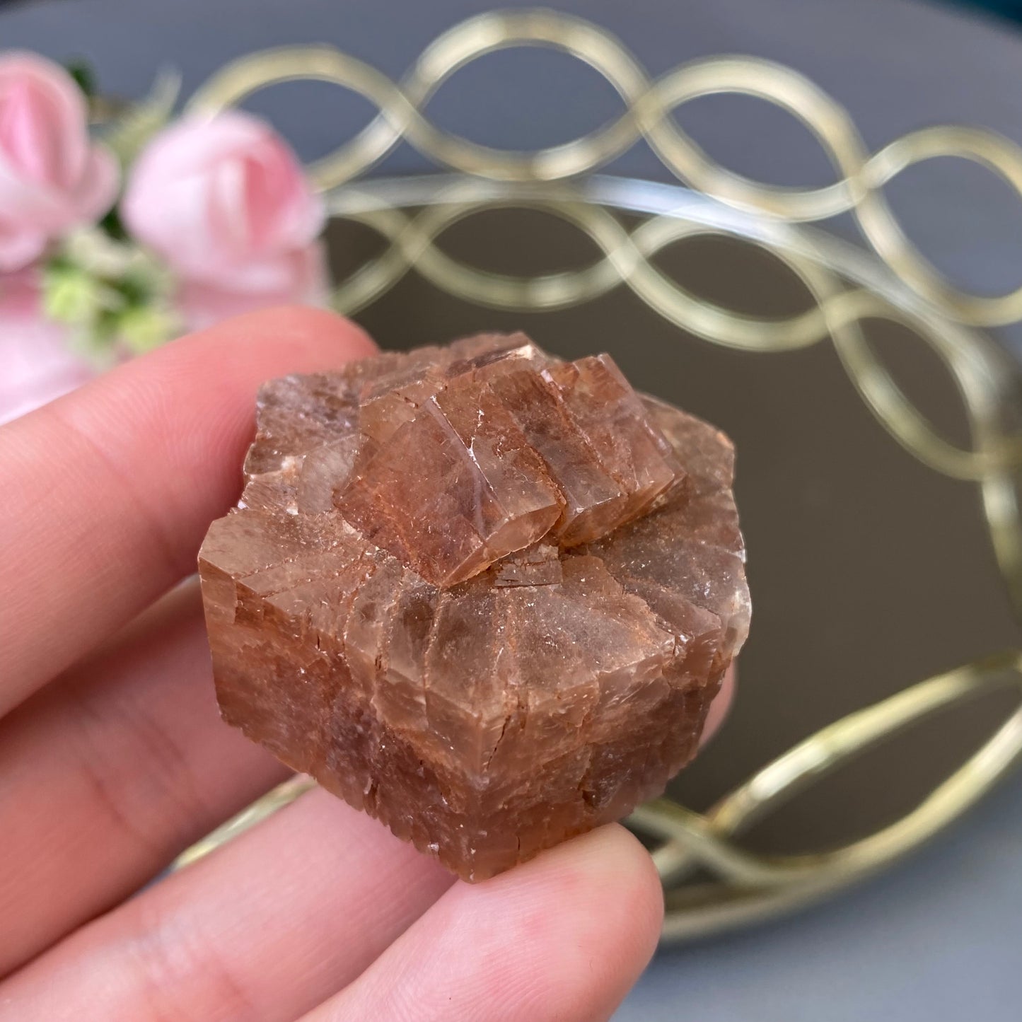 Natural Aragonite druse/cluster 50g.