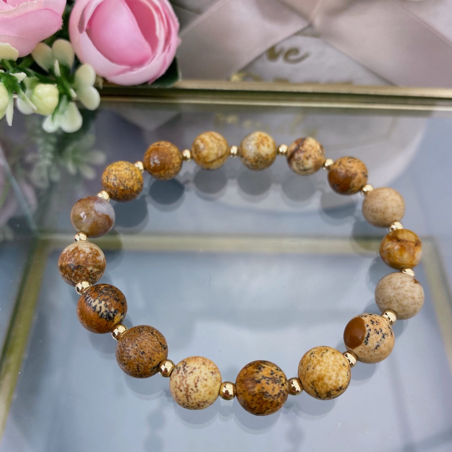 Jasper bracelet (Jasper 8mm)