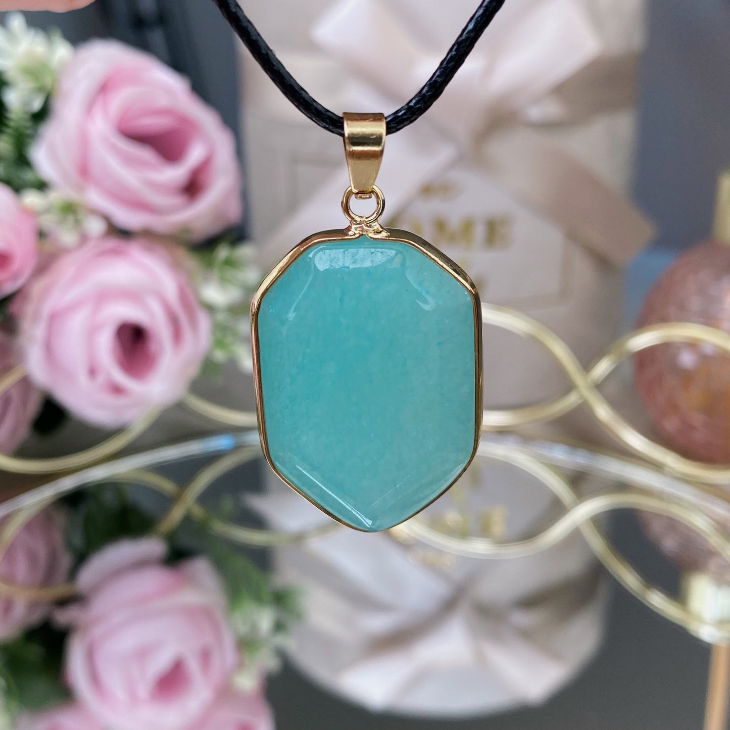 Amazonite pendant (Amazonite)