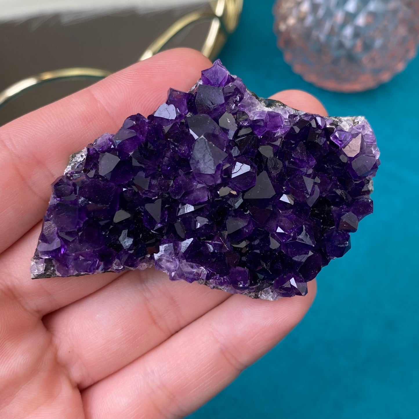 Natural raw Amethyst druse/cluster (High Quality,Uruguay,56g.)